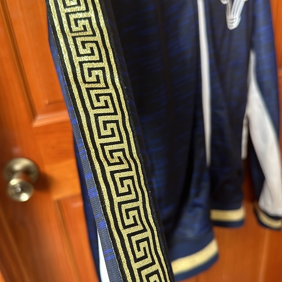 Chicago Bulls Huge Fashion Exchange Zip Up Track Jacket Jersey NBA Basketball XL - Picture 4 of 6